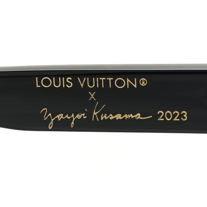 Louis Vuitton LV X YK Acetate Painted Dots Sunglasses Z1903E Black Multicolor 5 of 6