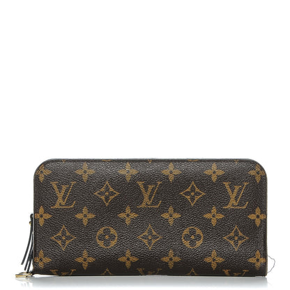 Louis Vuitton Monogram Leopard Insolite Wallet Blue Infini 1 of 8