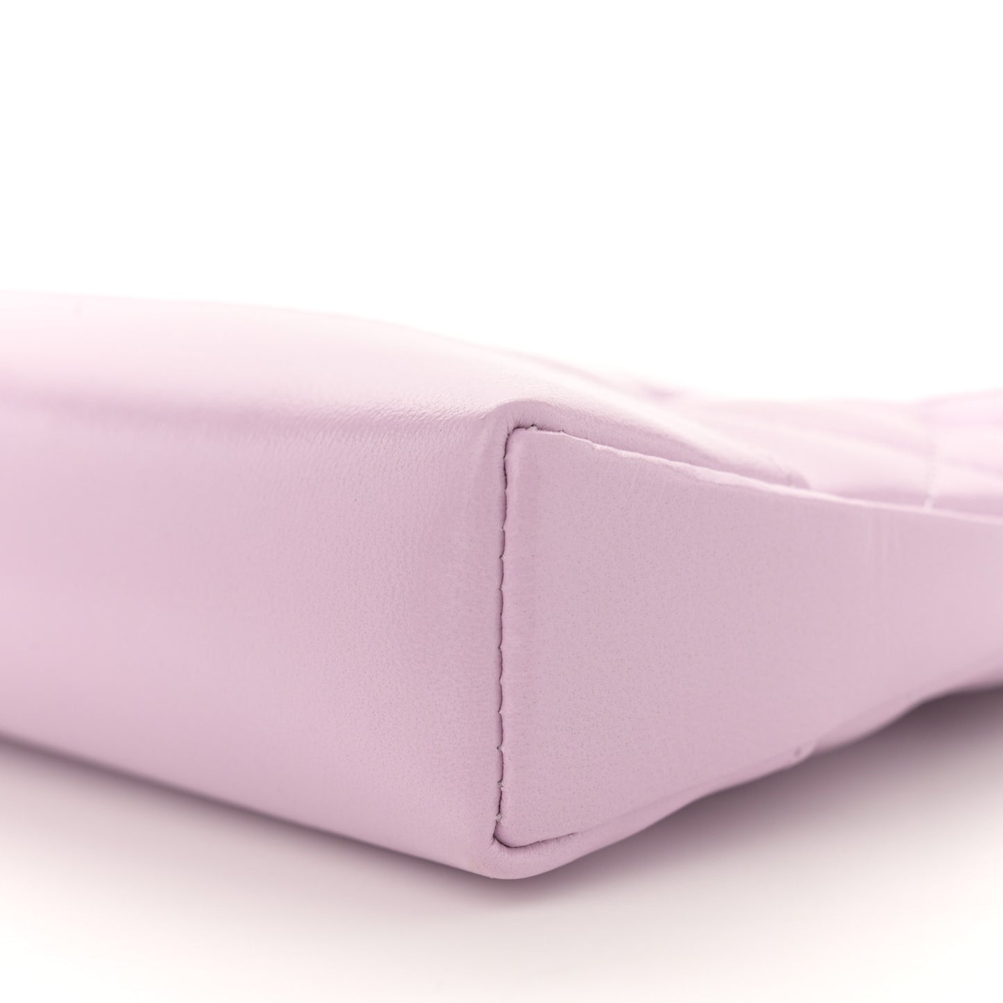 Shiny Crumpled Calfskin Quilted Nano 31 Shopping Bag Light Pink