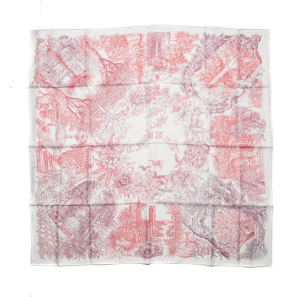 Hermes Silk Le Jardin de Leila Scarf 90 1 of 6