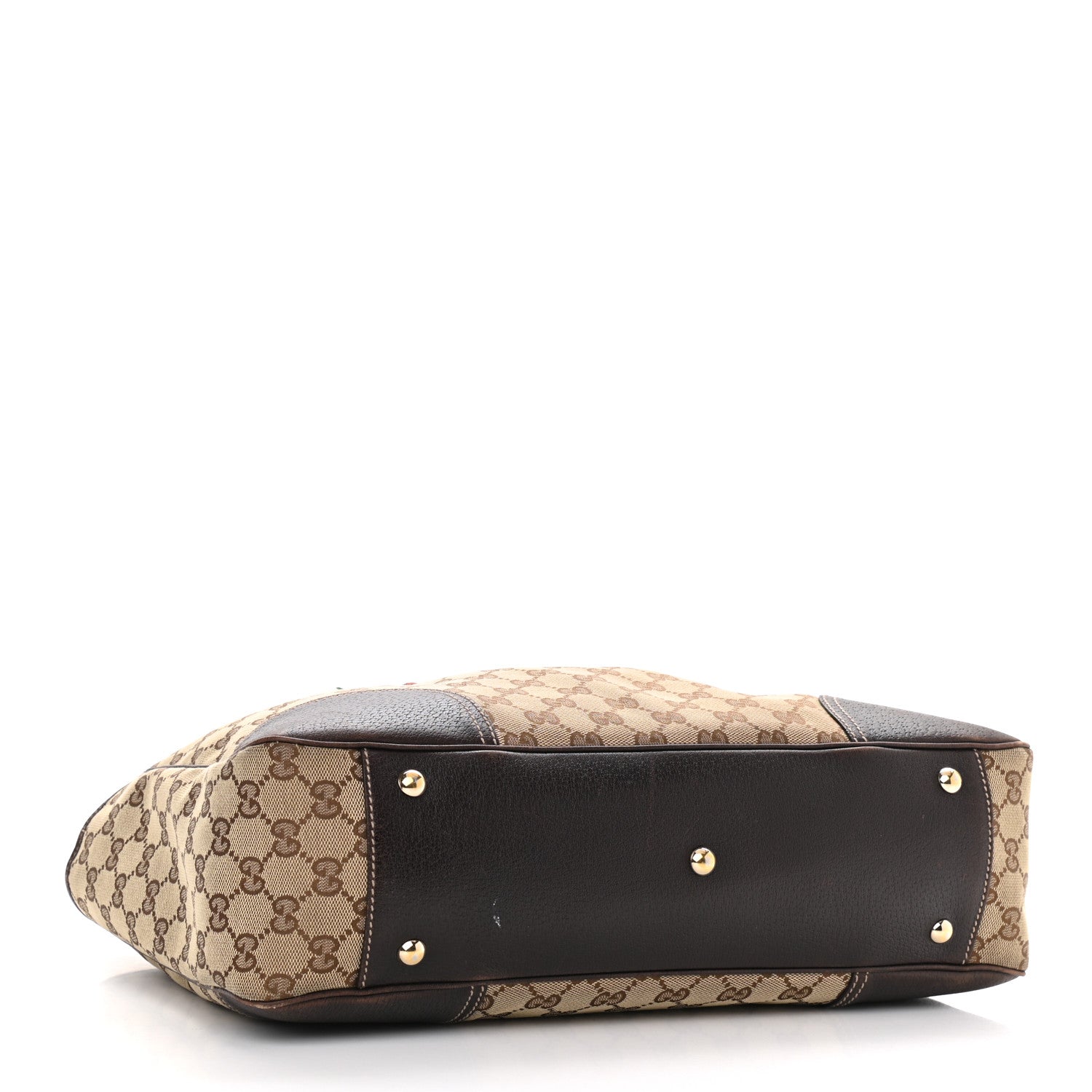 Gucci Monogram Medium Princy Tote Dark Brown 4 of 15