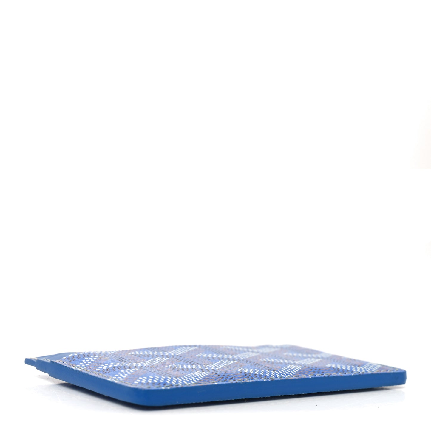 Goyardine Saint Sulpice Card Holder Sky Blue