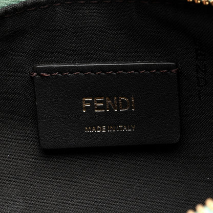 Fendi Vitello Grace Matte Small Fendigraphy Hobo Bag Menta 6 of 10