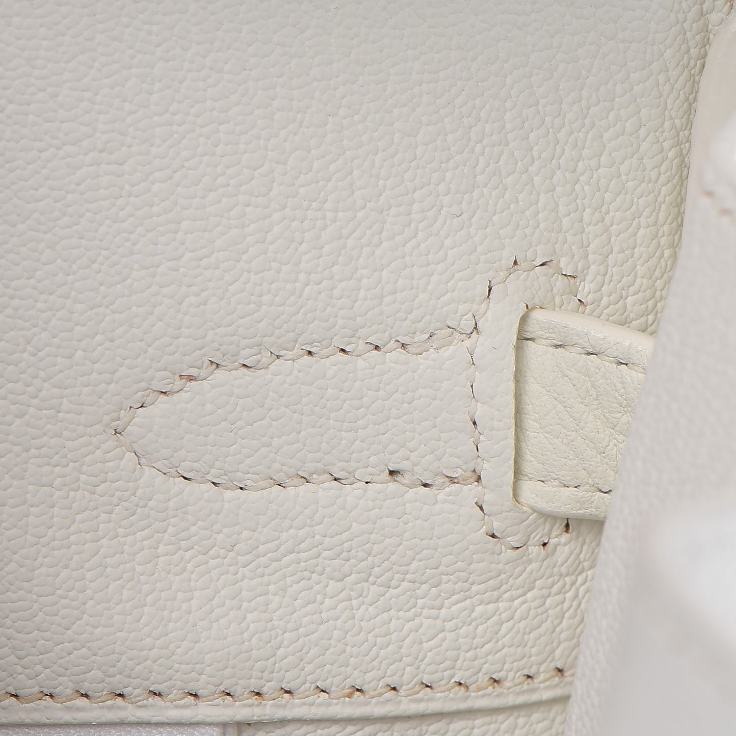 Hermes Taurillon Clemence Birkin 35 White 18 of 37