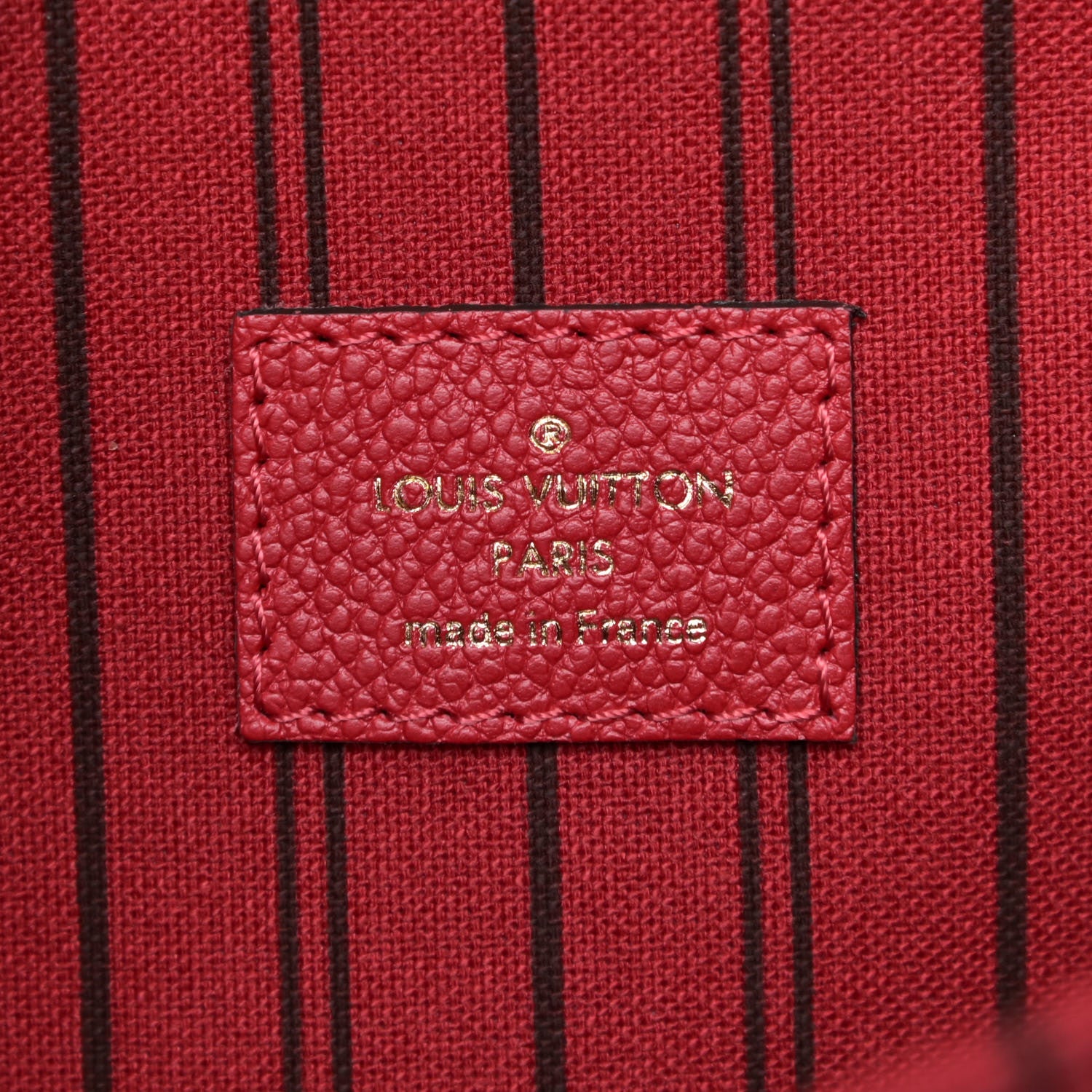 Louis Vuitton Empreinte Pochette Metis Scarlet 6 of 12