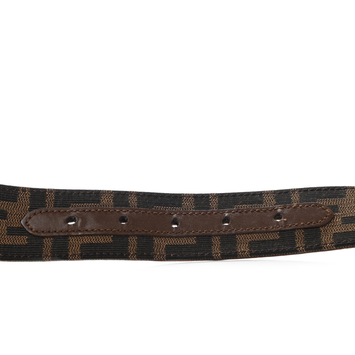 Fendi Zucca Calfskin FF Belt 75 30 Tobacco 5 of 6