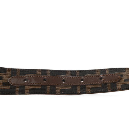 Fendi Zucca Calfskin FF Belt 75 30 Tobacco 5 of 6