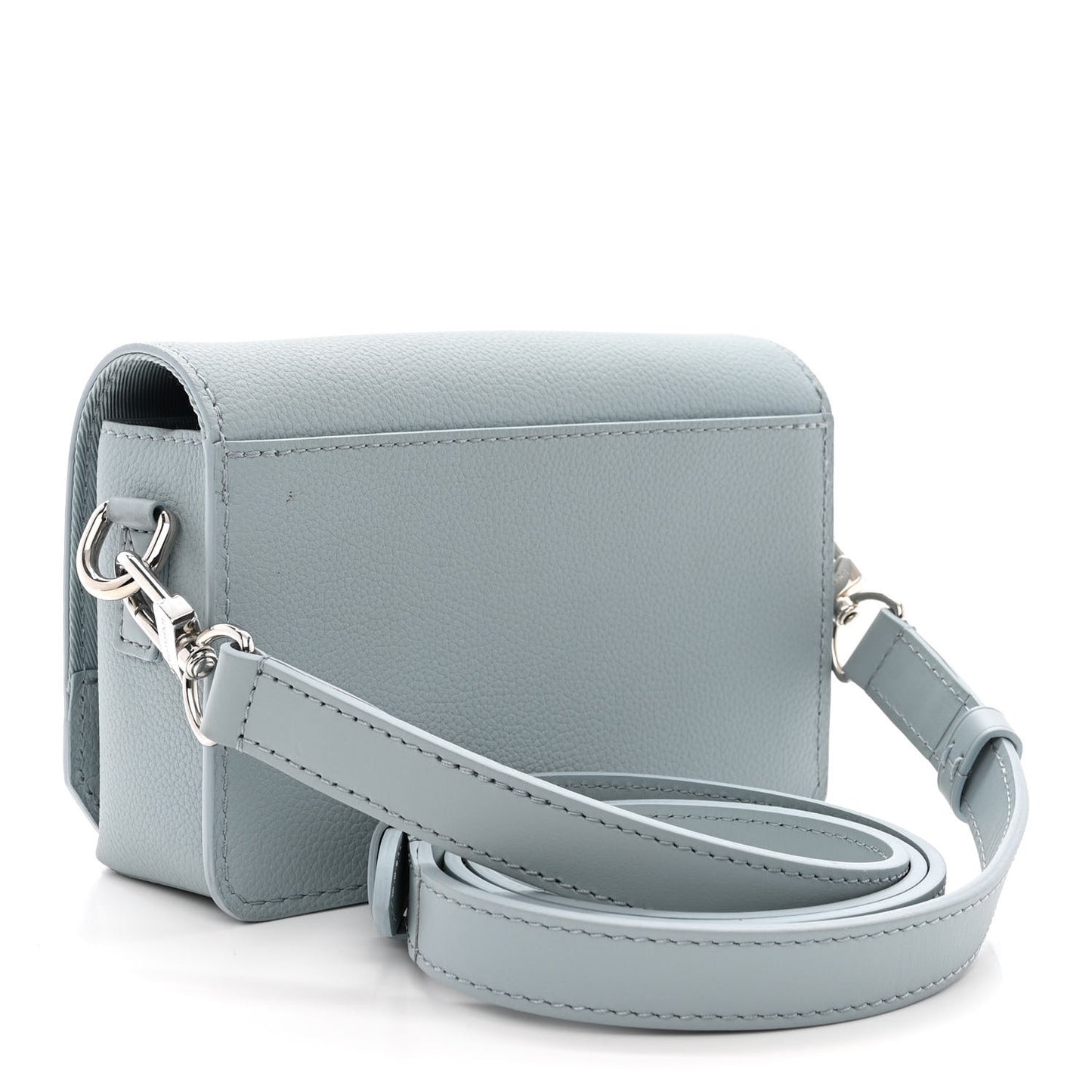 Calfskin Aerogram Fastline Wearable Wallet Cloud Blue