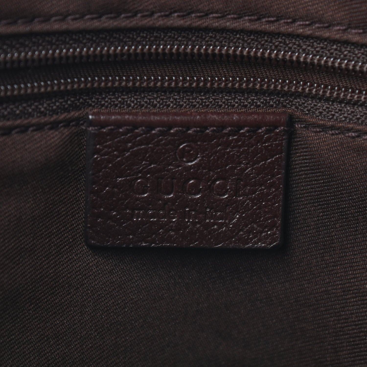 Gucci Monogram Medium Abbey Tote Dark Brown 6 of 10