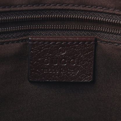 Gucci Monogram Medium Abbey Tote Dark Brown 6 of 10