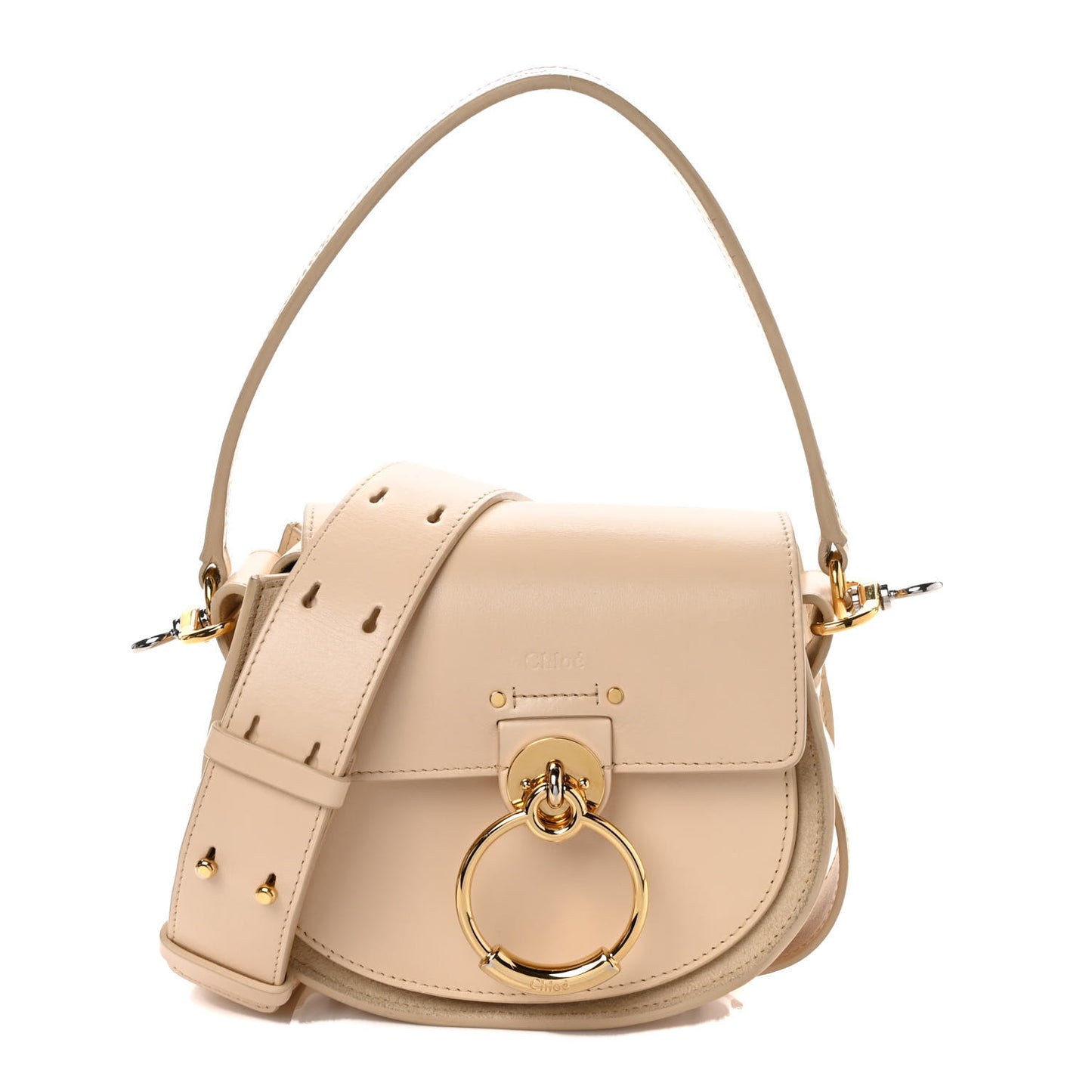 Calfskin Small Tess Bag Blondie Beige