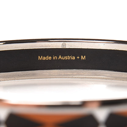 Hermes Enamel Printed Narrow Bracelet 65 4 of 4