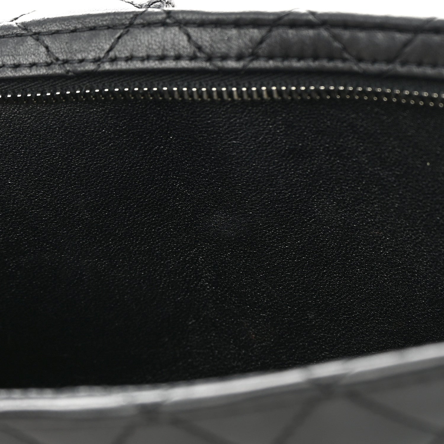 Chanel Lambskin Mineral Nights Pochette Wristlet Black 11 of 17
