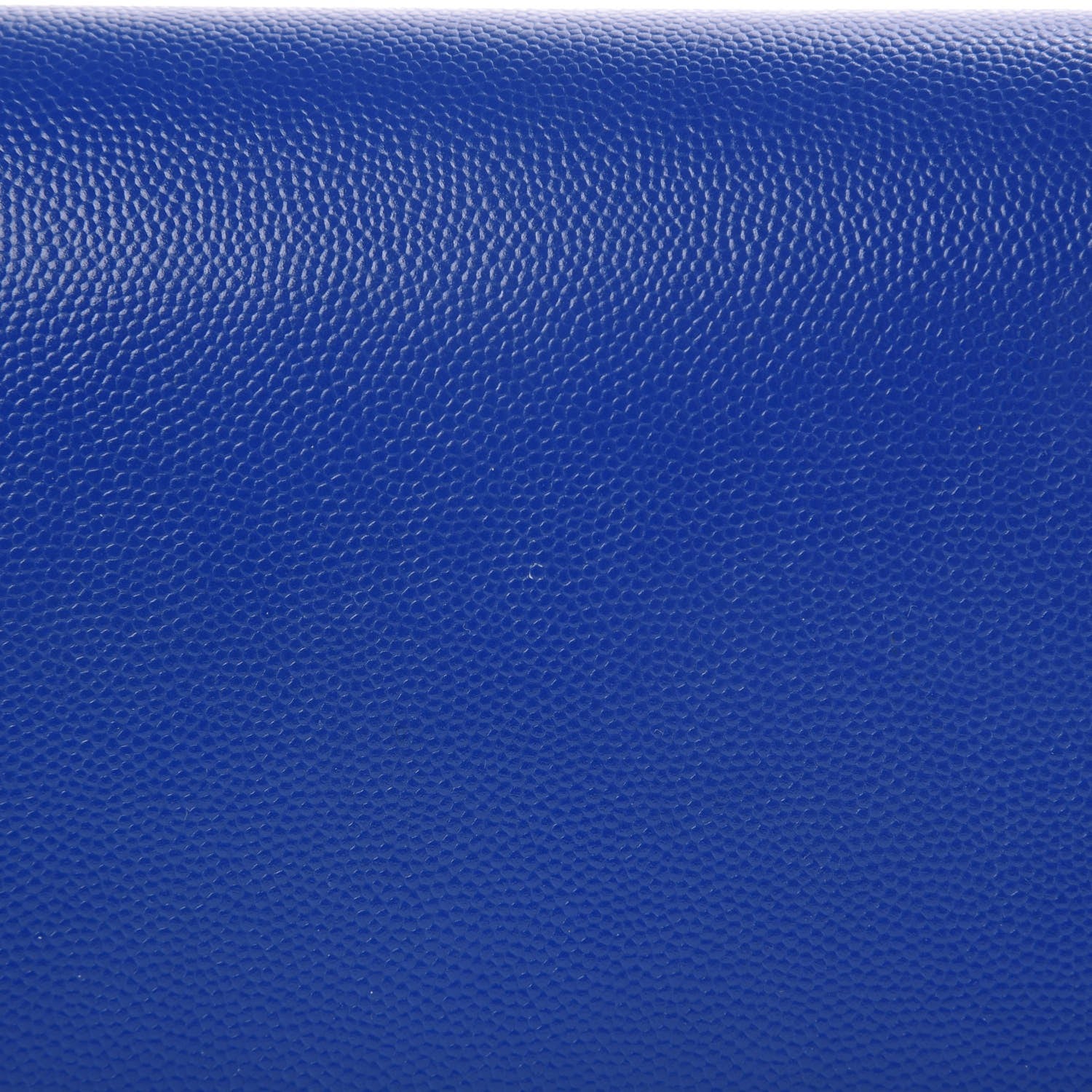 Saint Laurent Grain De Poudre Classic Monogram Cassandre Clutch Royal Blue 10 of 13