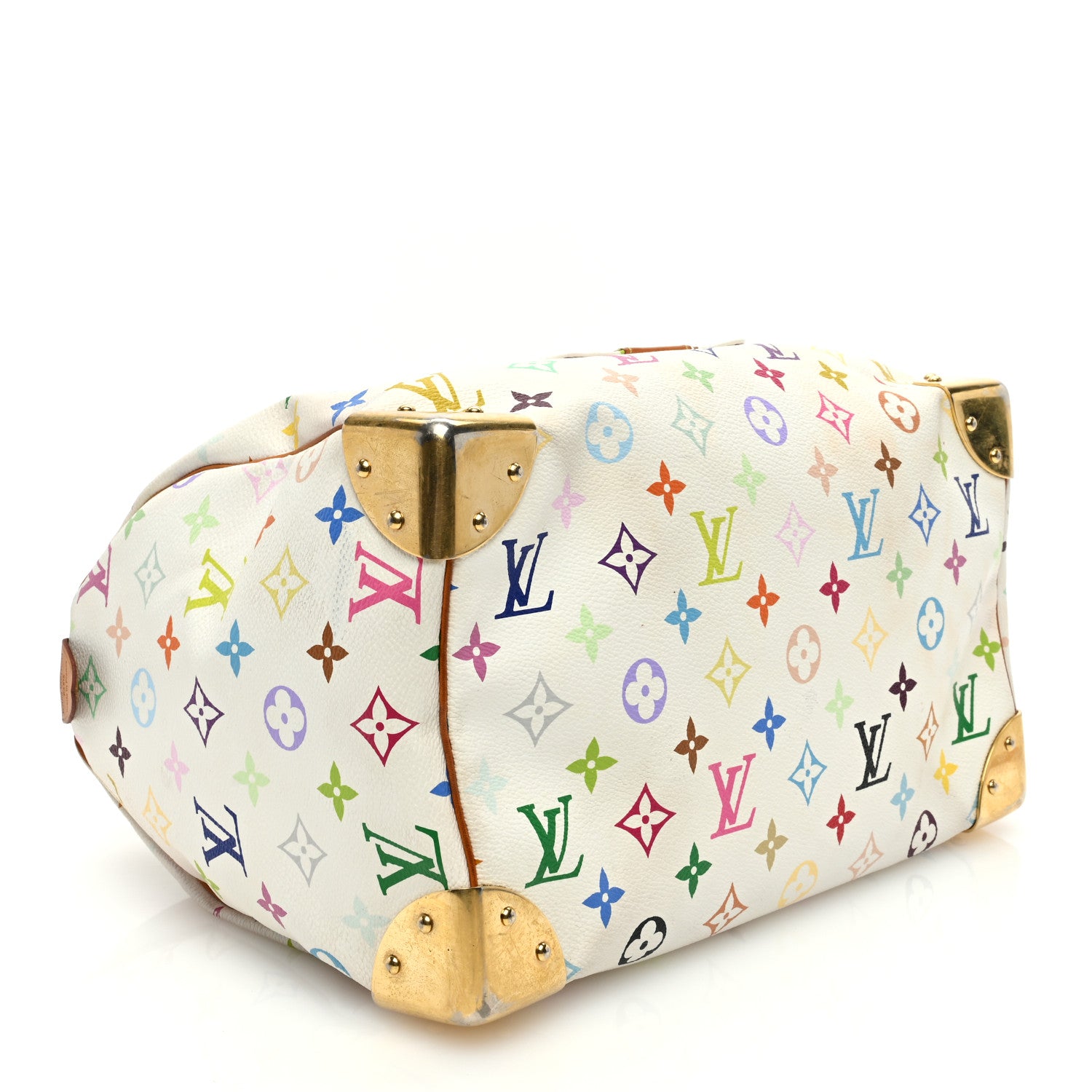 Louis Vuitton Monogram Multicolor Speedy 30 White 4 of 17