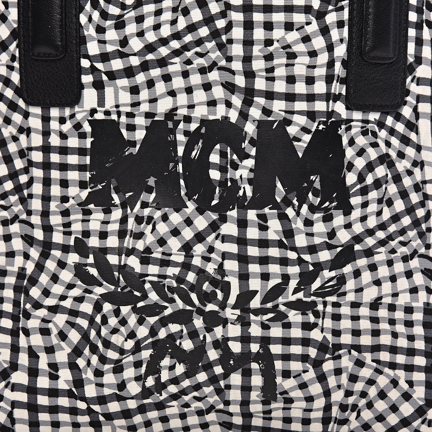 Visetos Medium Liz Reversible Shopper Tote Black