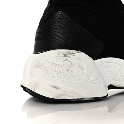 Christian Dior Technical Knit F. Two Point Zero High Top Sneakers 36.5 Black 8 of 11