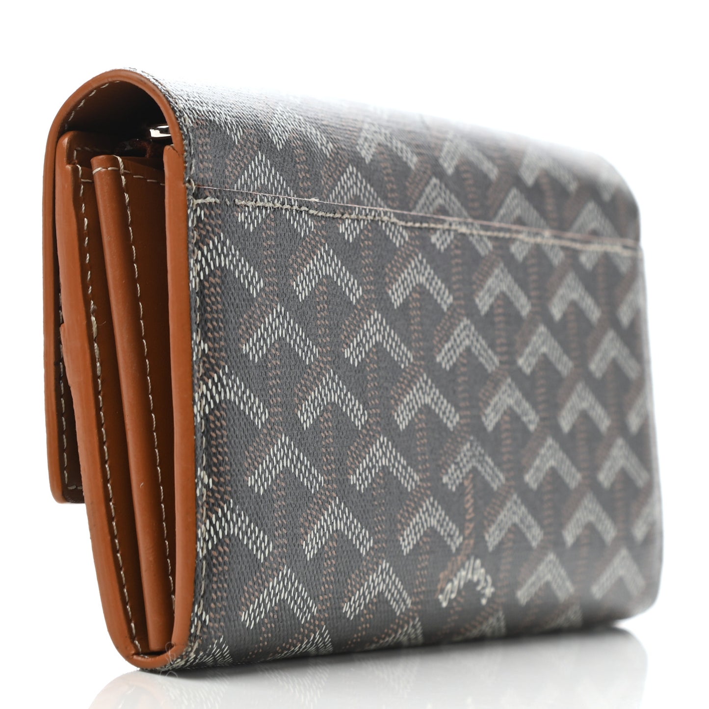 Goyardine Varenne Long Wallet Black Gold