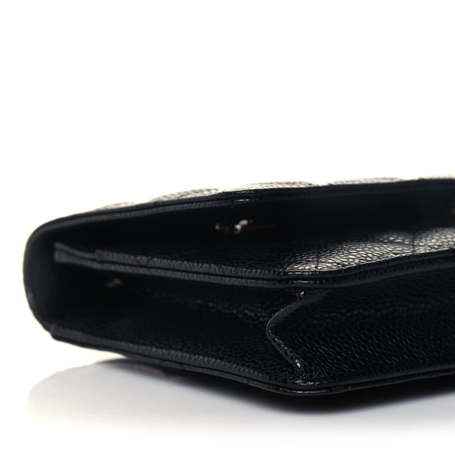 Chanel Caviar Quilted Wallet On Chain WOC Black 9 of 11