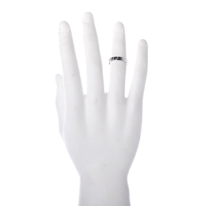 Cartier 18K White Gold 3.5mm LOVE Wedding Band Ring 58 8.25 2 of 4