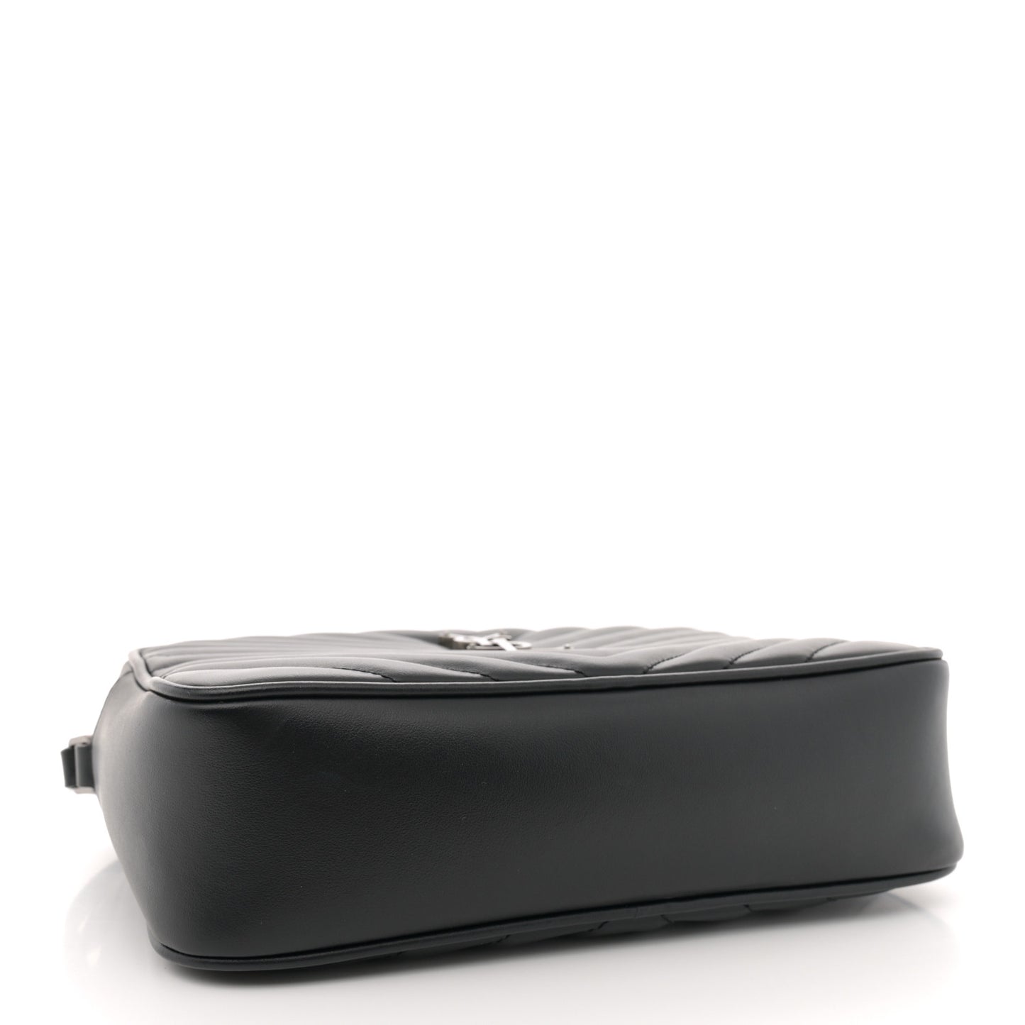 Calfskin Matelasse Monogram Lou Camera Bag Black