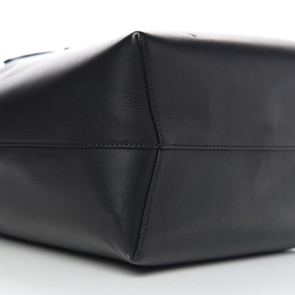 Mansur Gavriel Vegetable Tanned Calfskin Bucket Bag Black Flamma 7 of 11