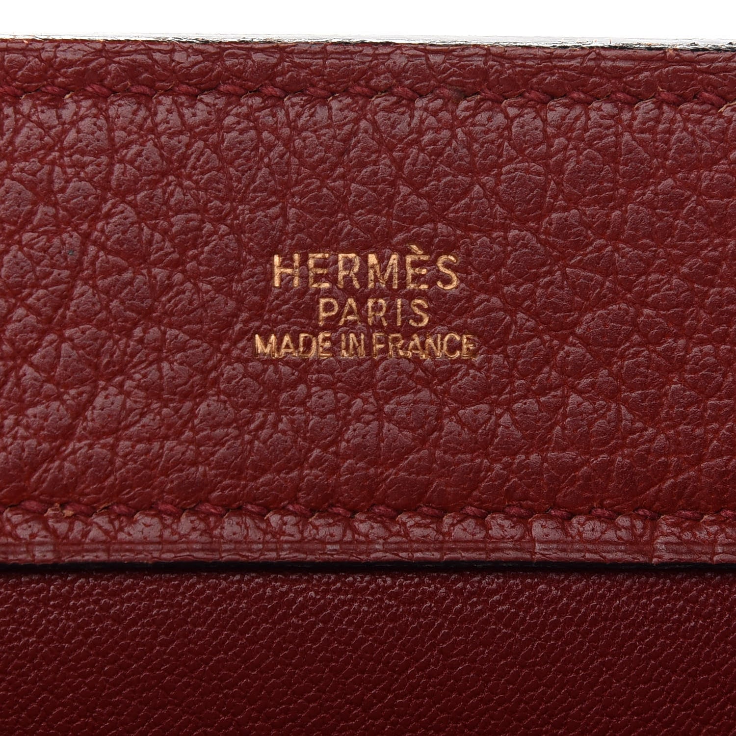 Hermes Taurillon Clemence Muso Rouge H 5 of 17
