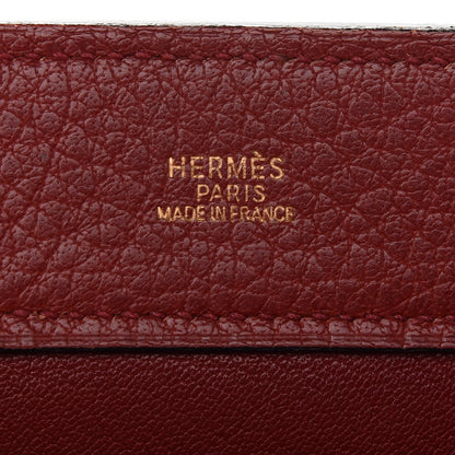 Hermes Taurillon Clemence Muso Rouge H 5 of 17
