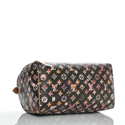 Louis Vuitton Watercolor Aquarelle Speedy 35 Brown 4 of 6
