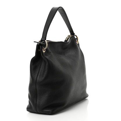Gucci Pebbled Calfskin Large Soho Hobo Black 3 of 10