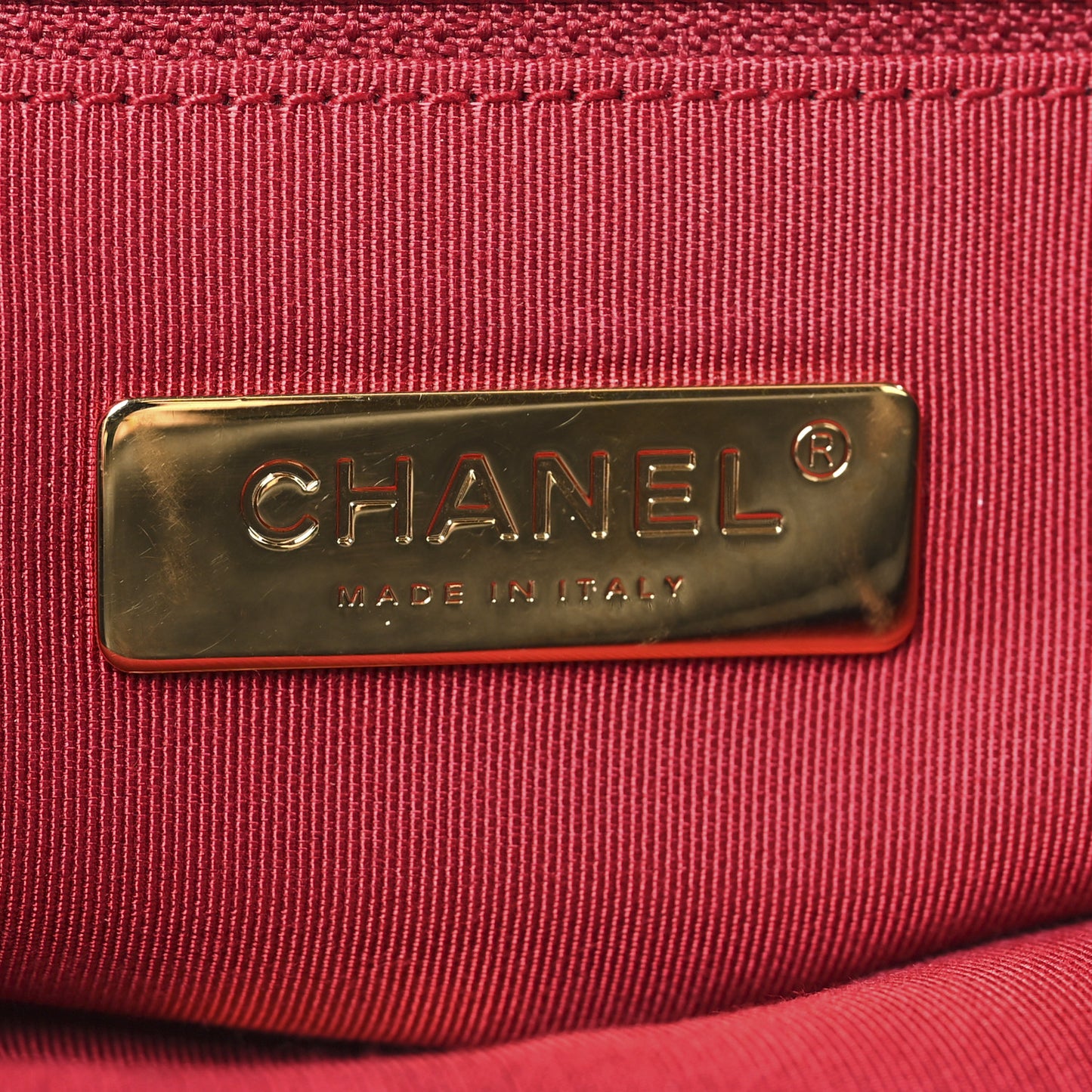 Lambskin Quilted Large Chanel 19 Flap Black