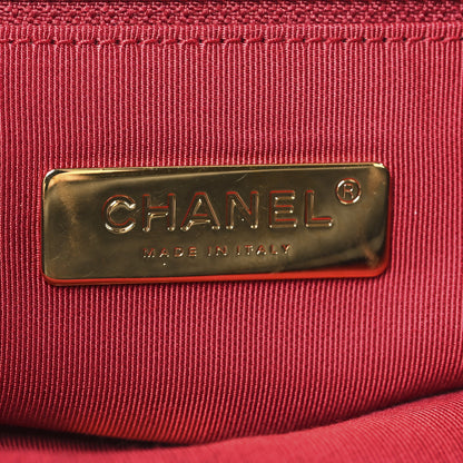 Chanel Lambskin Quilted Large Chanel 19 Flap Black 6 of 11