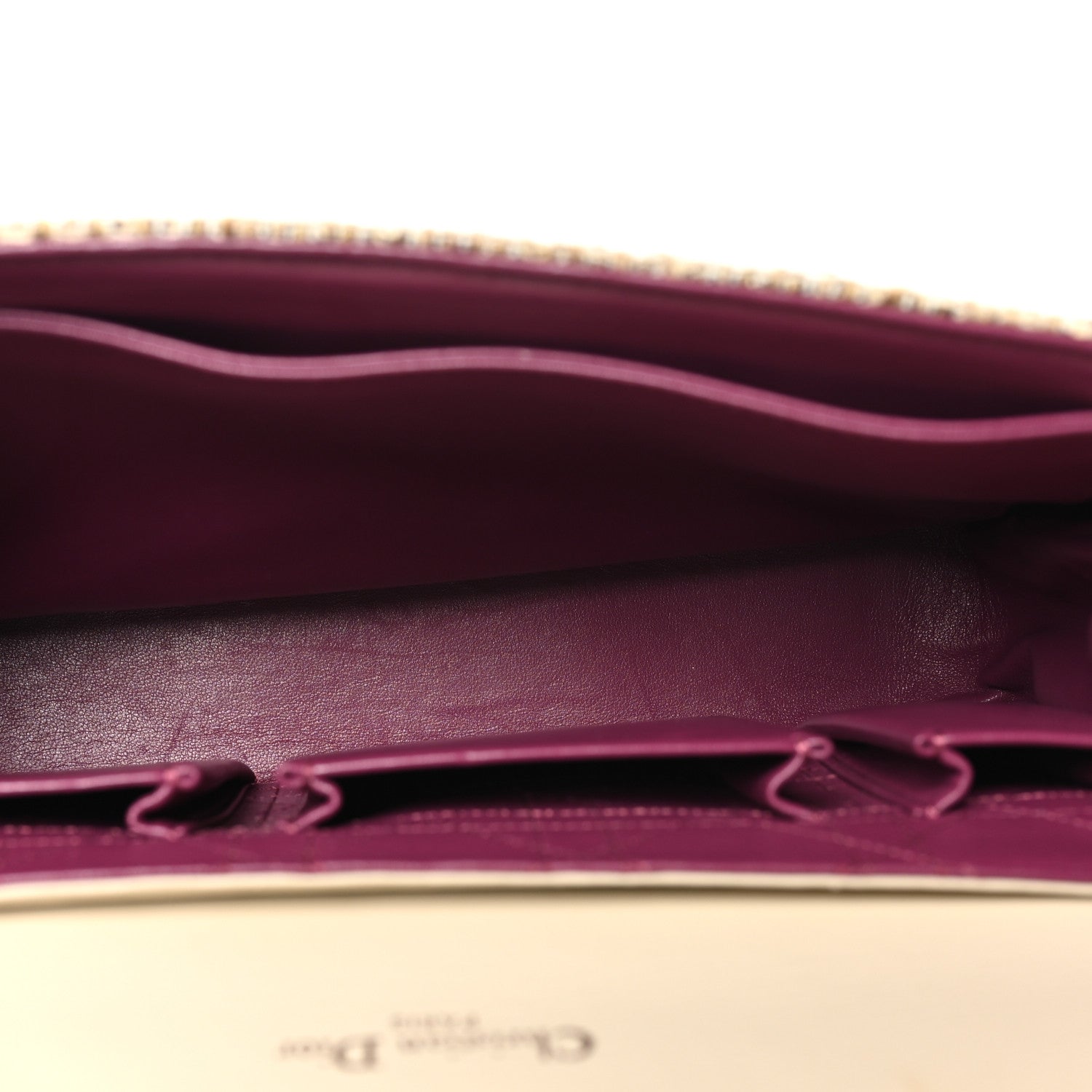 Christian Dior Tweed Medium Miss Dior Flap Beige 5 of 9