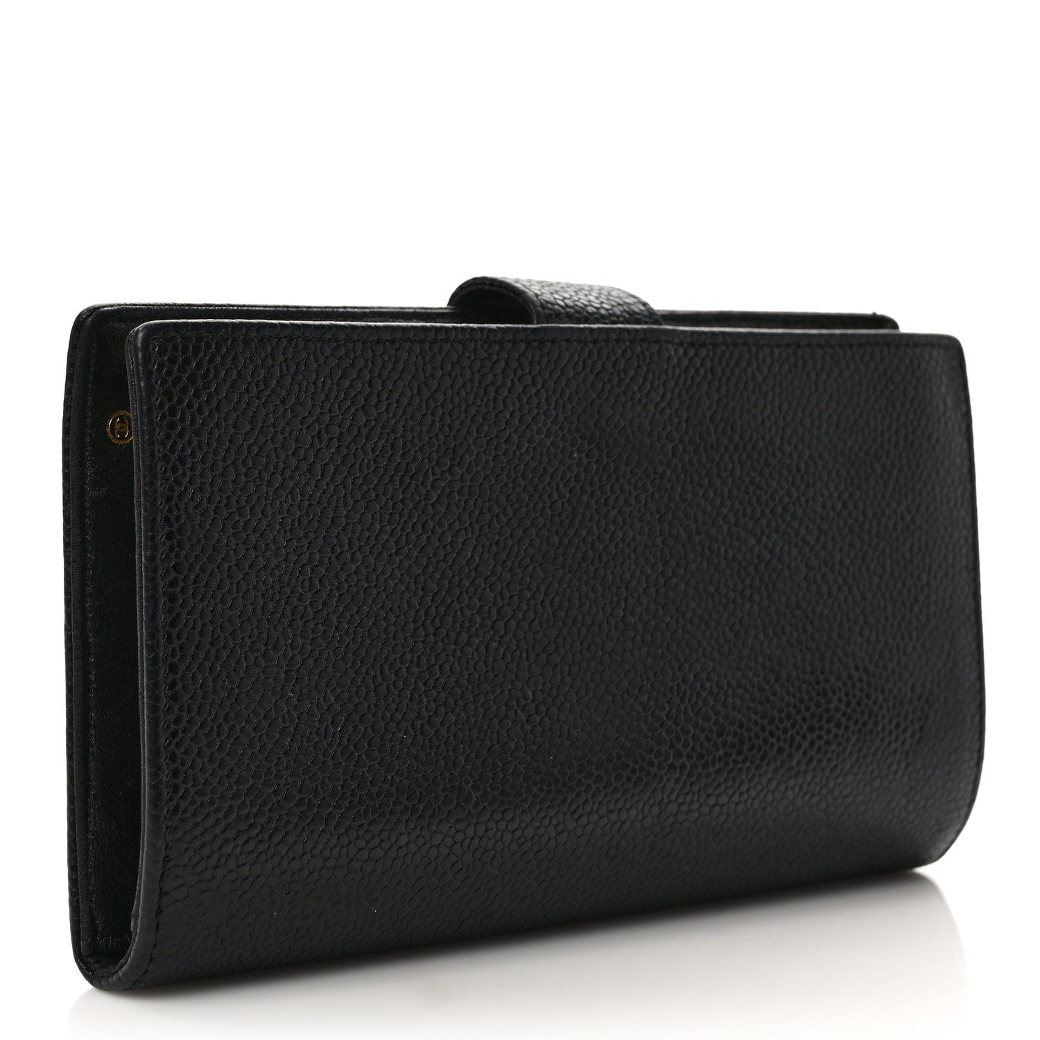 Chanel Caviar Timeless CC French Wallet Black 3 of 8