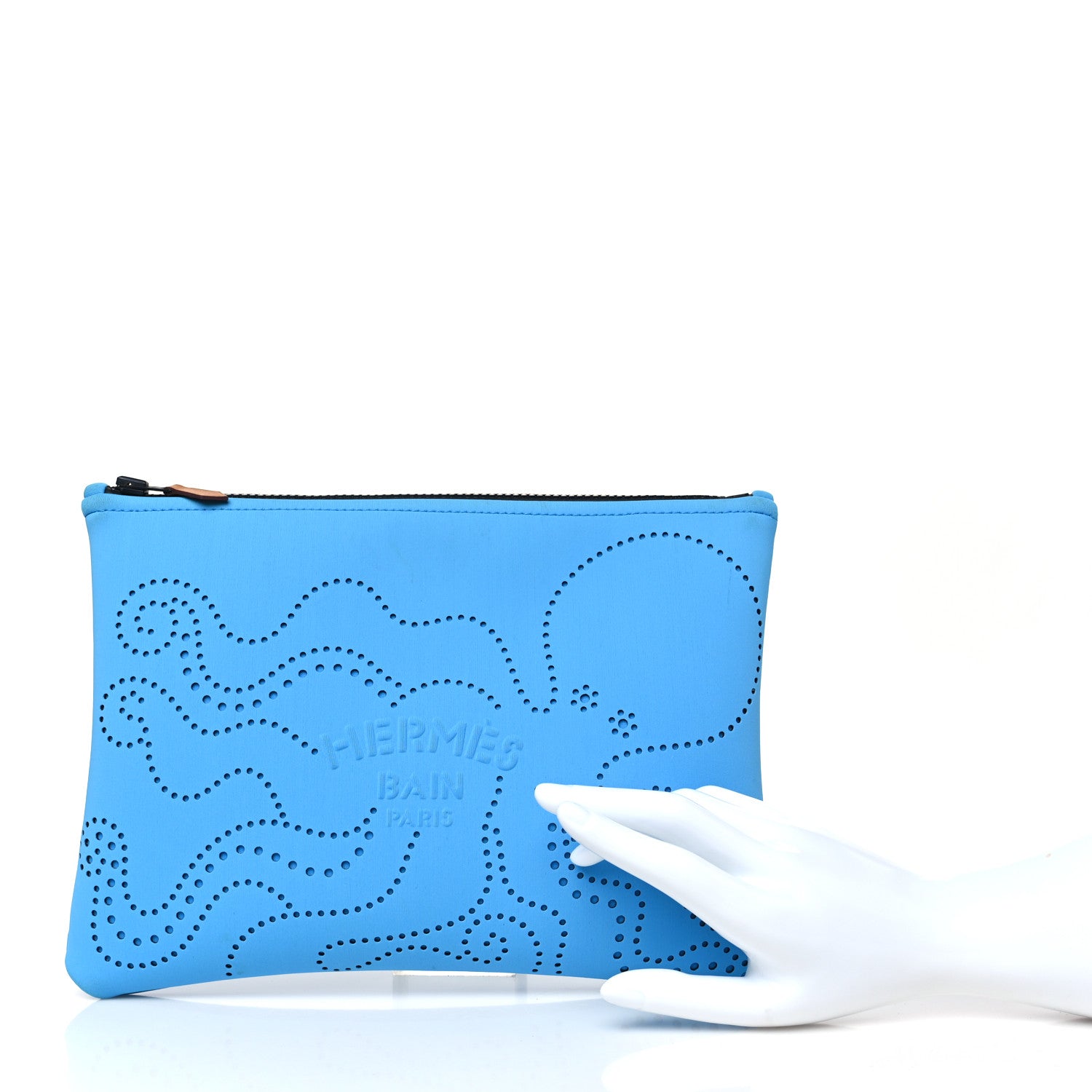 Hermes Neoprene Medium Neobain Poulpe Fiction Case Bleuet 2 of 10