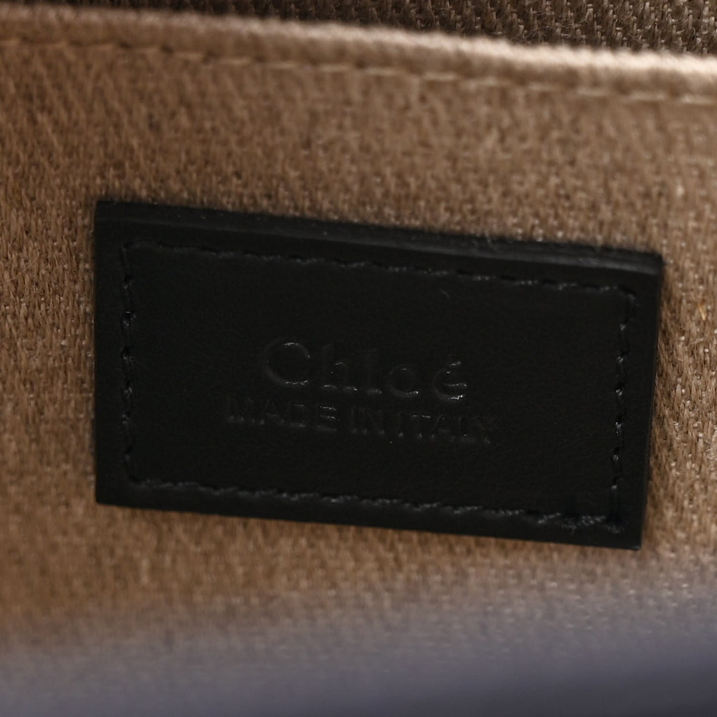 Calfskin Linen Medium Woody Tote Deep Denim