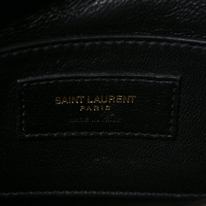 Saint Laurent Lambskin Matelasse Chevron Monogram Small Sulpice Bag Sable Beige 6 of 8