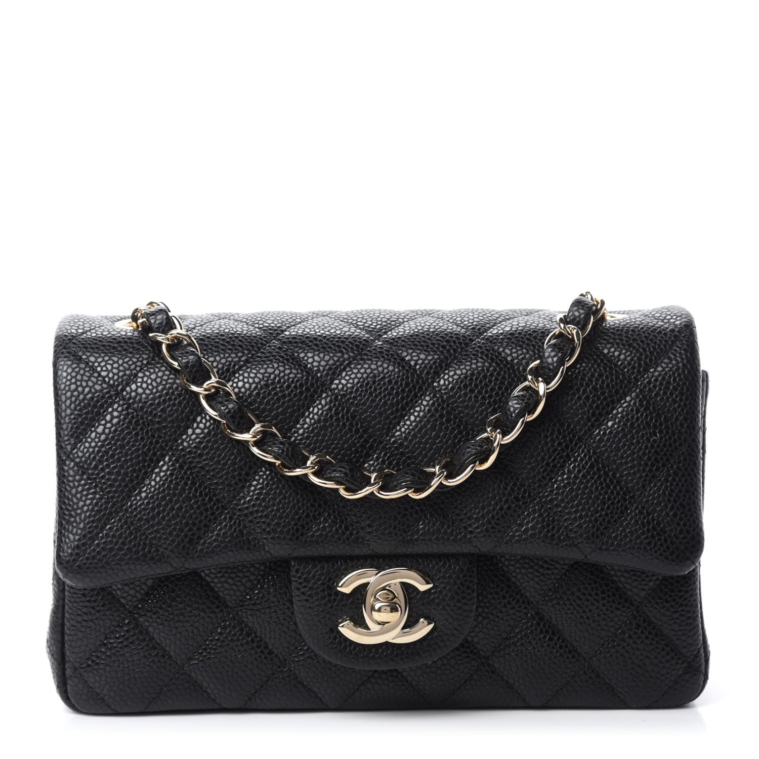 Chanel Caviar Quilted Mini Rectangular Flap Black 1 of 11