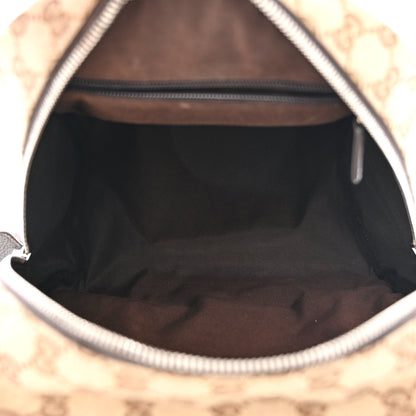 Gucci Monogram Travel Backpack Dark Brown 5 of 10
