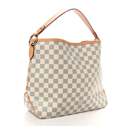 Louis Vuitton Damier Azur Delightful PM Pink 3 of 10