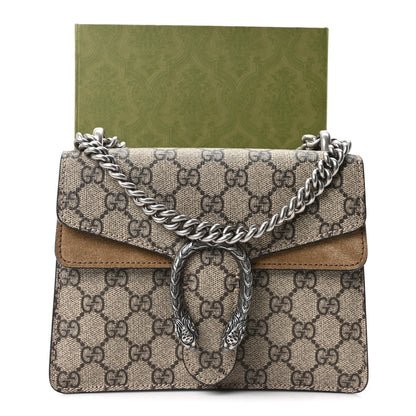 Gucci GG Supreme Monogram Mini Dionysus Shoulder Bag Taupe 10 of 10