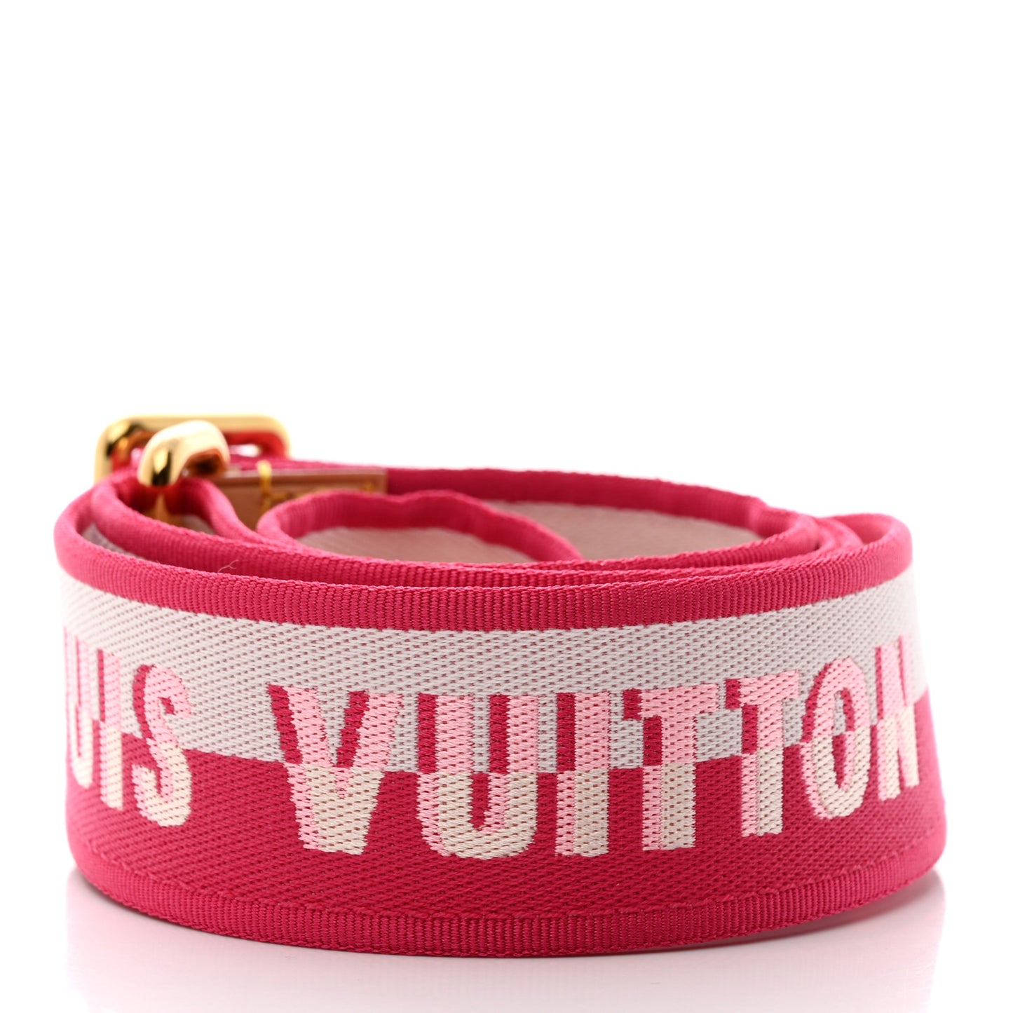 Jacquard Neverfull BB Shoulder Strap Pink Peony