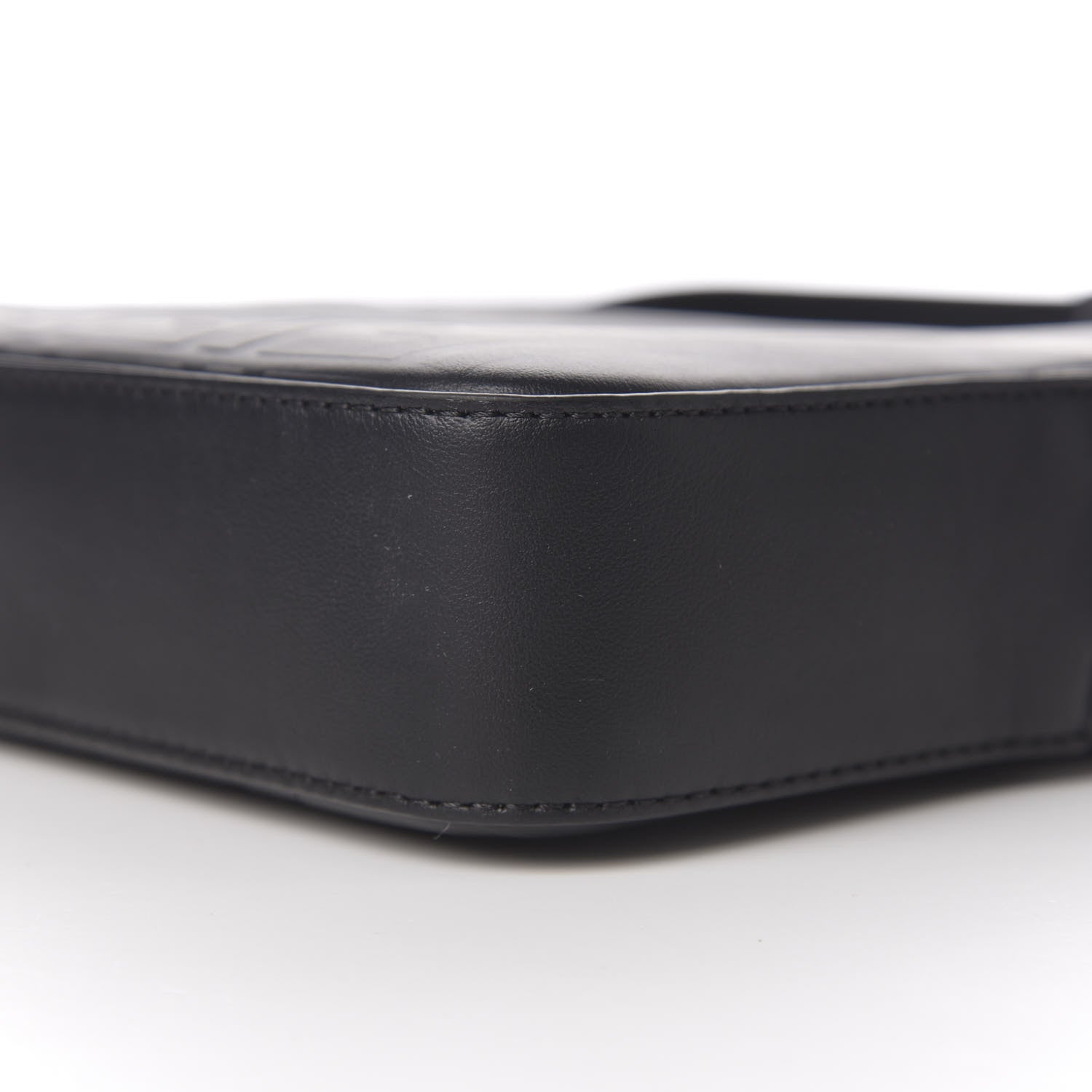 Fendi Vitello Grace FF Gradient Embossed Medium Camera Case Black 10 of 11
