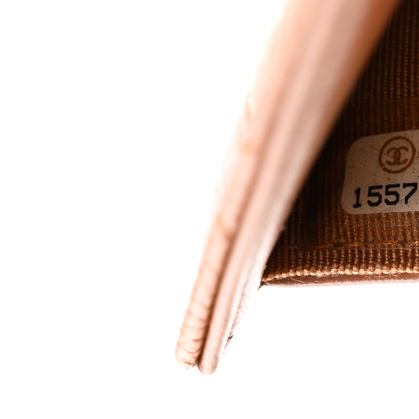 Caviar Quilted Large Flap Wallet Light Brown