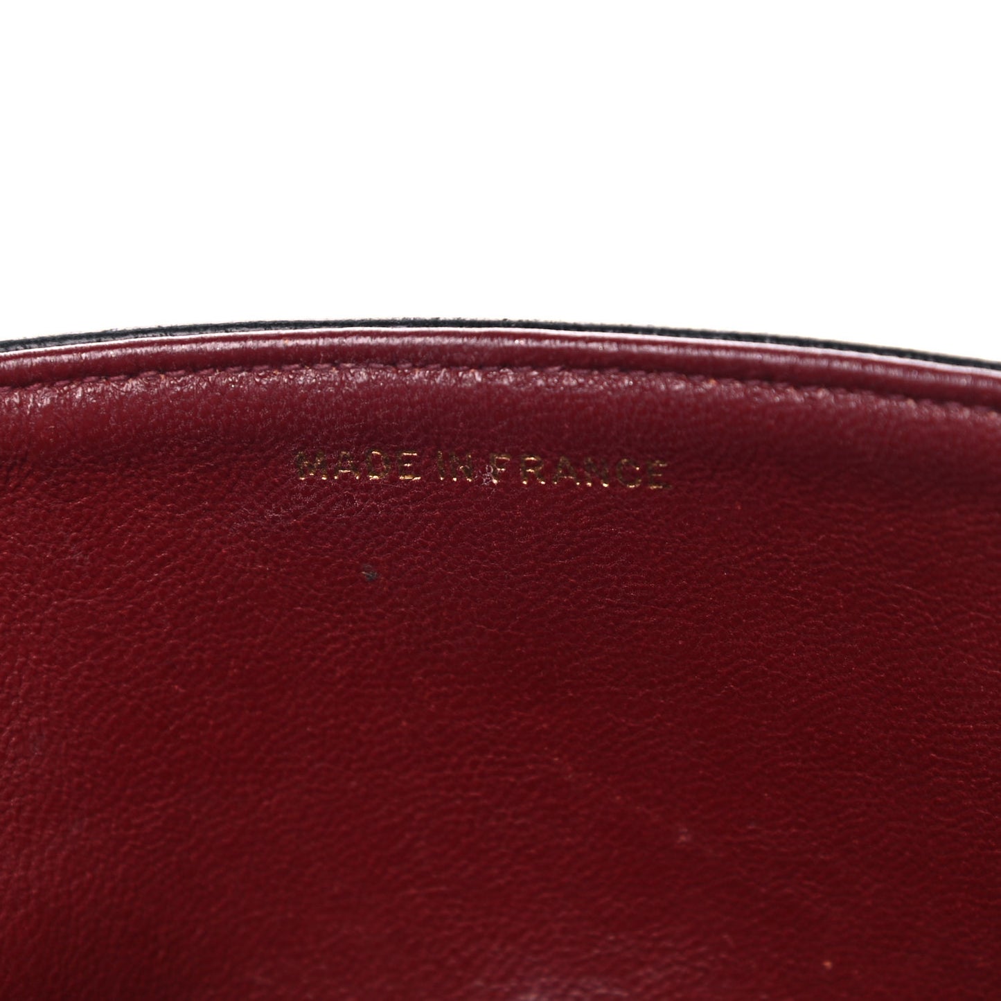 Lambskin Quilted Small Double Flap Black