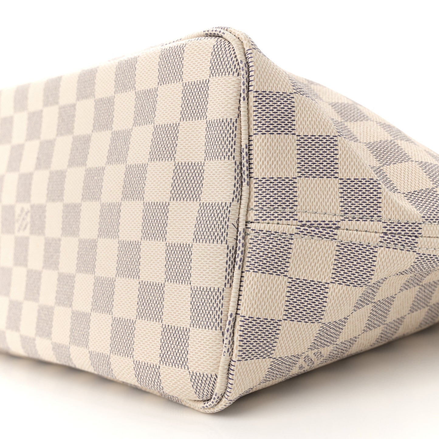Damier Azur Neo Neverfull MM Rose Ballerine