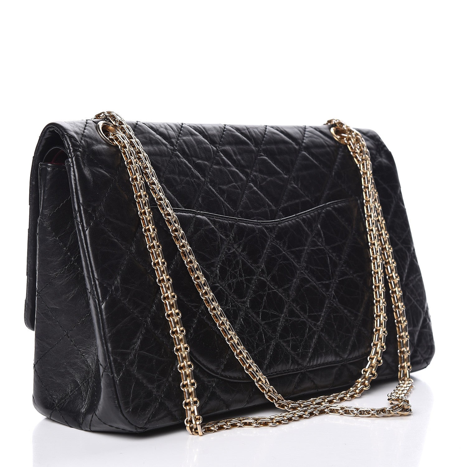 Chanel Aged Calfskin Quilted 2.55 Reissue 227 Flap Black 3 of 10