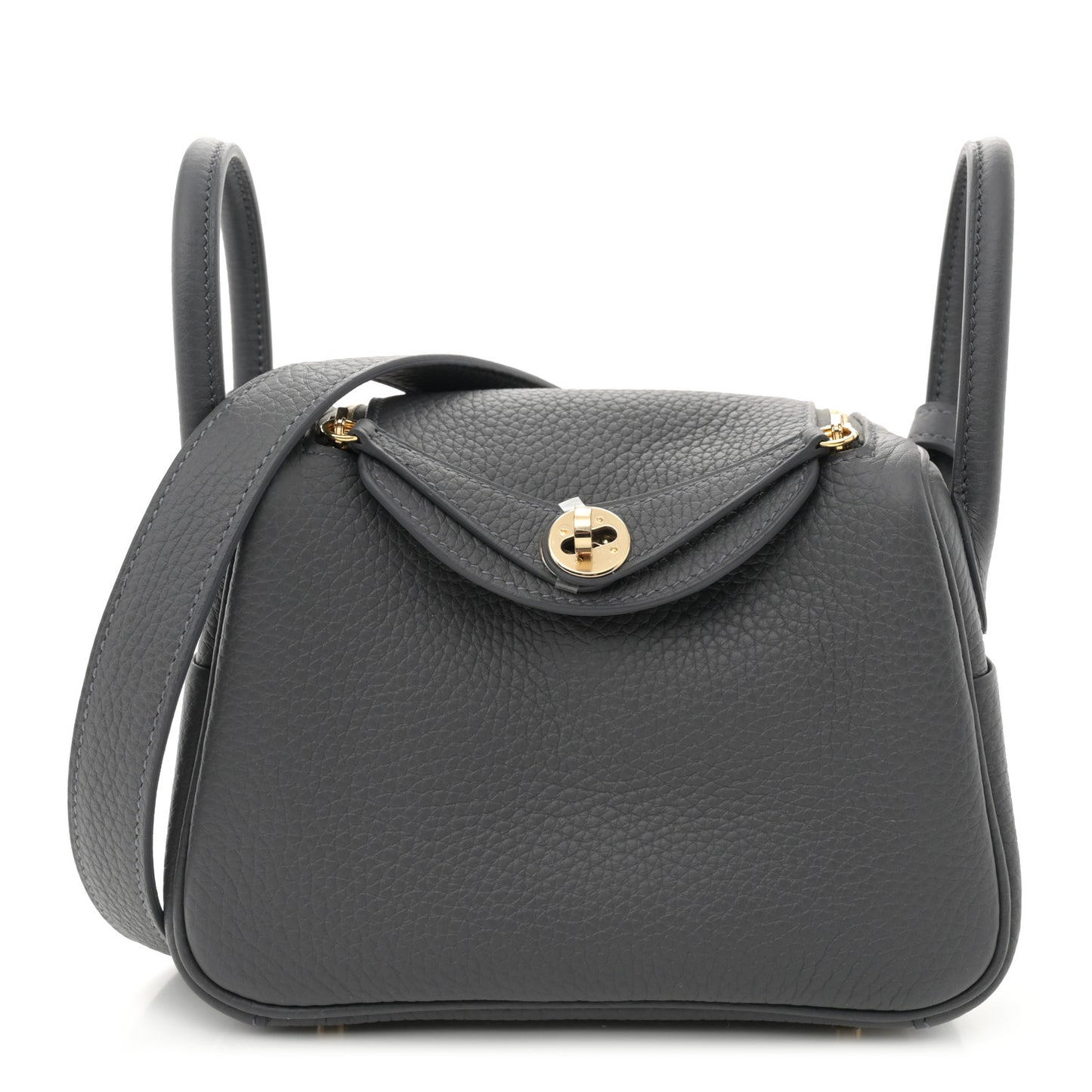 Taurillon Clemence Mini Lindy 20 Ardoise