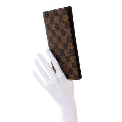 Louis Vuitton Damier Ebene Porte Valeurs Organizer Wallet 2 of 10