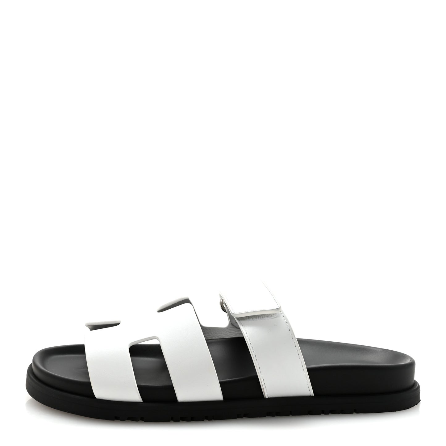 Calfskin Womens Chypre Sandals 38 White
